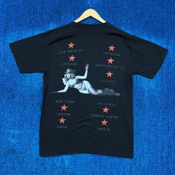 Beyonce Cowboy Carter Rodeo Chitlin Circuit Tour T-Shirt Size Large - Picture 3 of 4